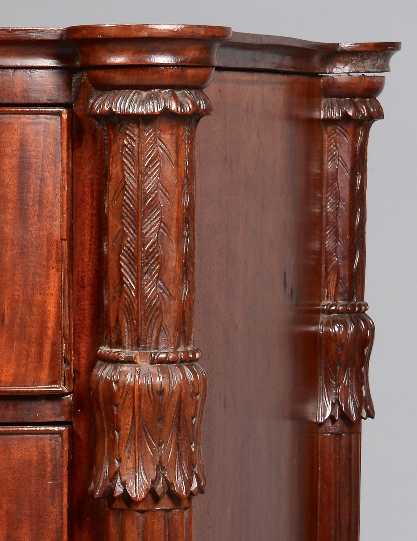 Lot 278: Federal Bowfront Chest of Drawers