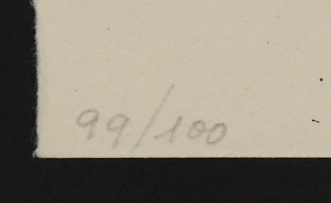 Lot 315: Joan Miro Lithograph VII, Obra Inedita