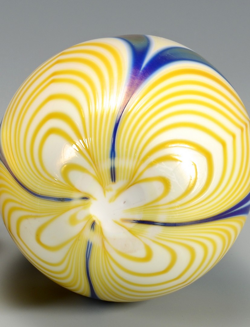 Lot 328: C. Lotton Art Glass Vase