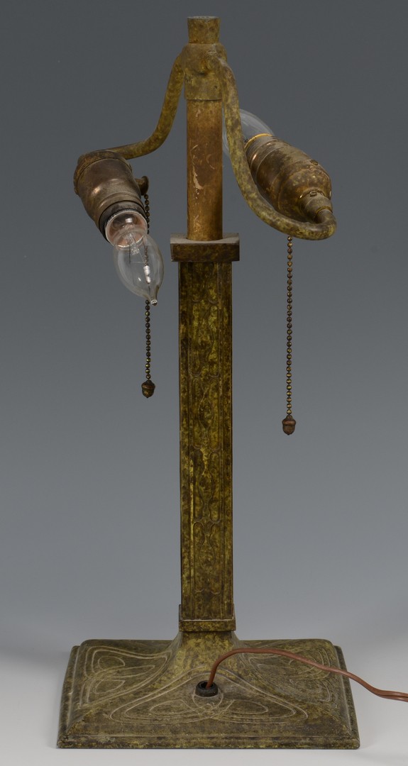 Lot 335: Arts & Crafts Table Lamp, poss. Handel