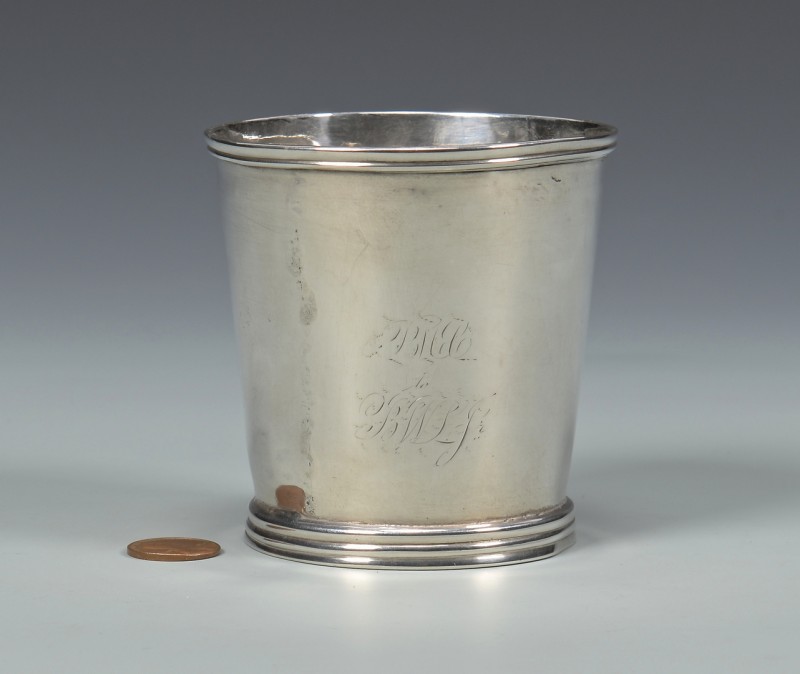 Lot 413: Beauvais Coin Silver Julep