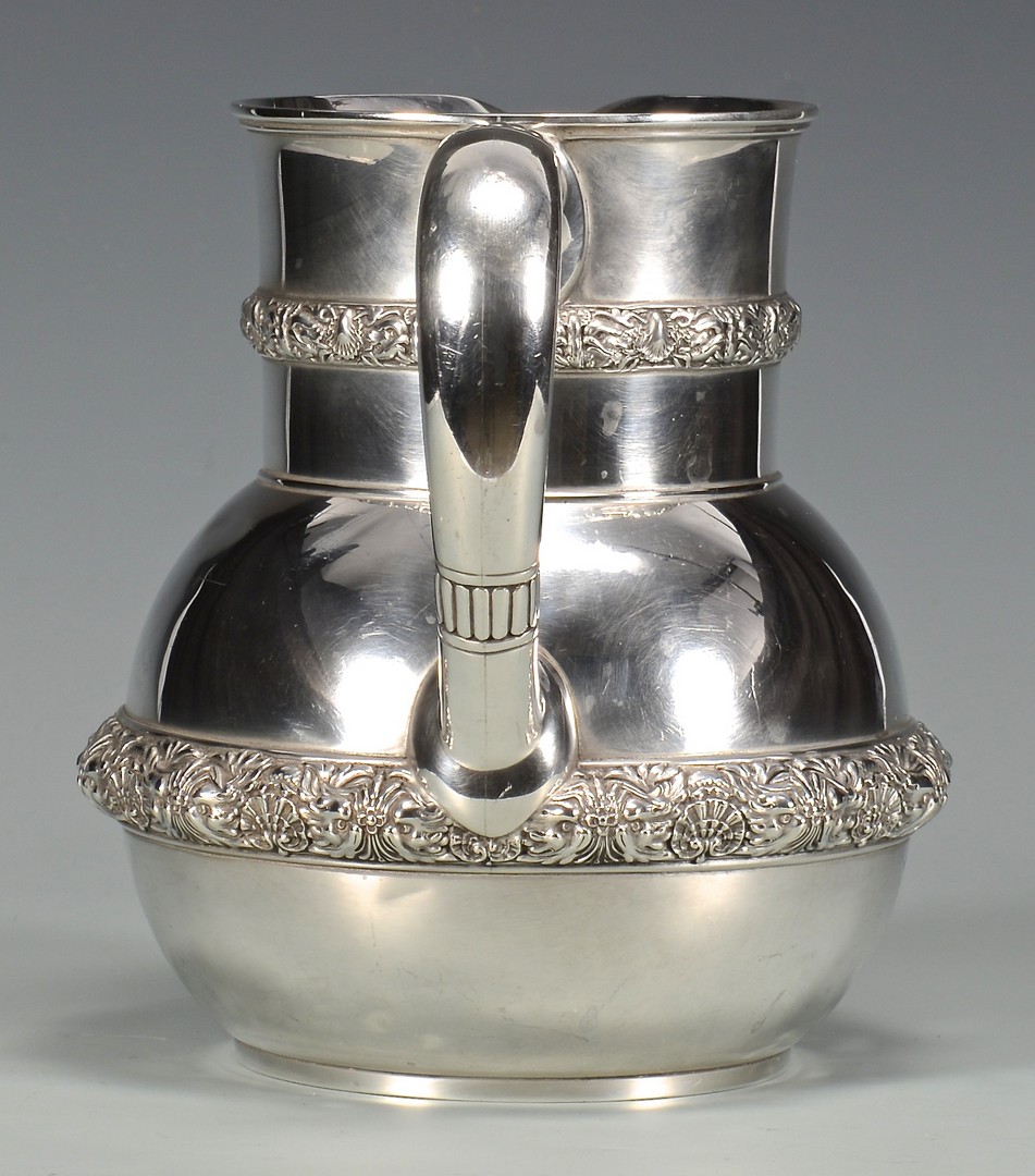Lot 429: Tiffany Sterling Water Pitcher
