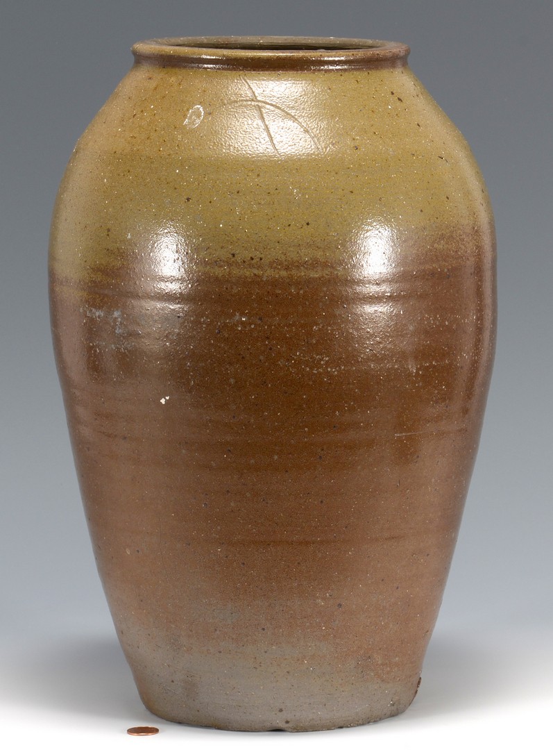 Lot 482: Middle TN Stoneware Jar