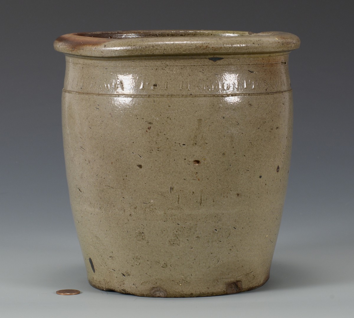 Lot 484: TN Harmon Pottery Jar & Southern Pottery Jug
