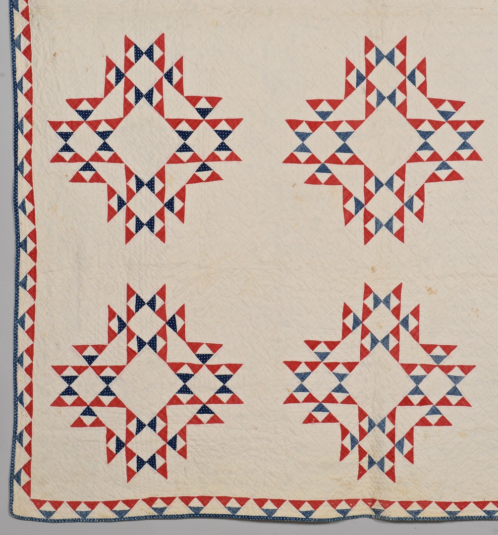 Lot 491: 2 East TN 19th c. Quilts