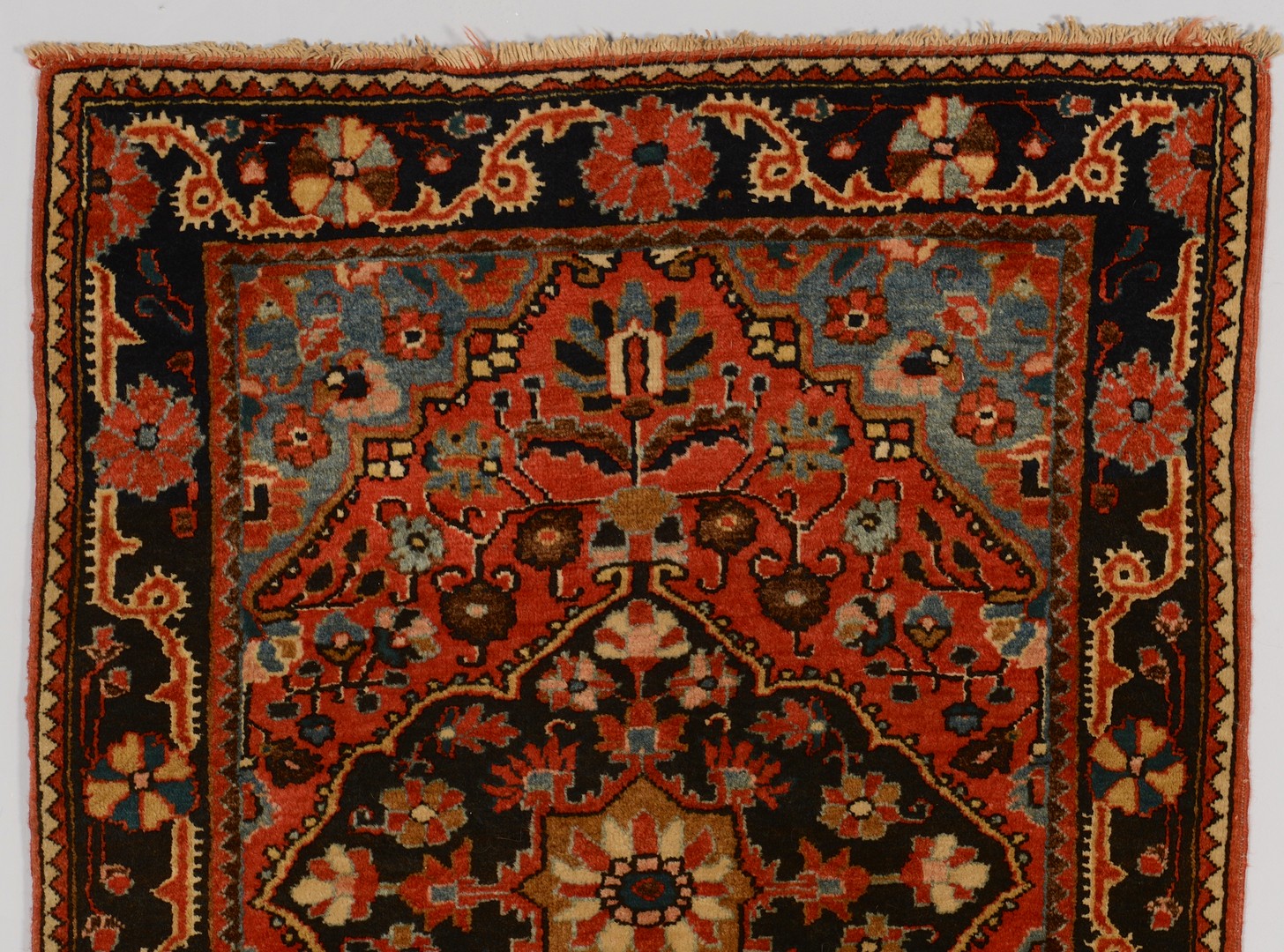 Lot 498: 2 Oriental Rugs:Tabriz and Kazak