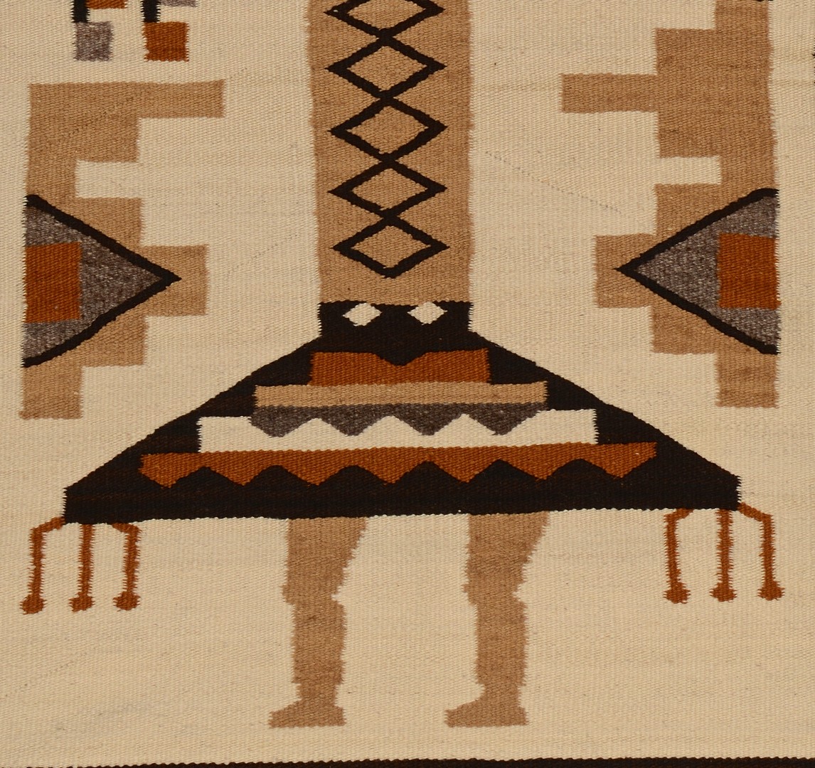 Lot 514: Navajo Single Figure Yei Rug