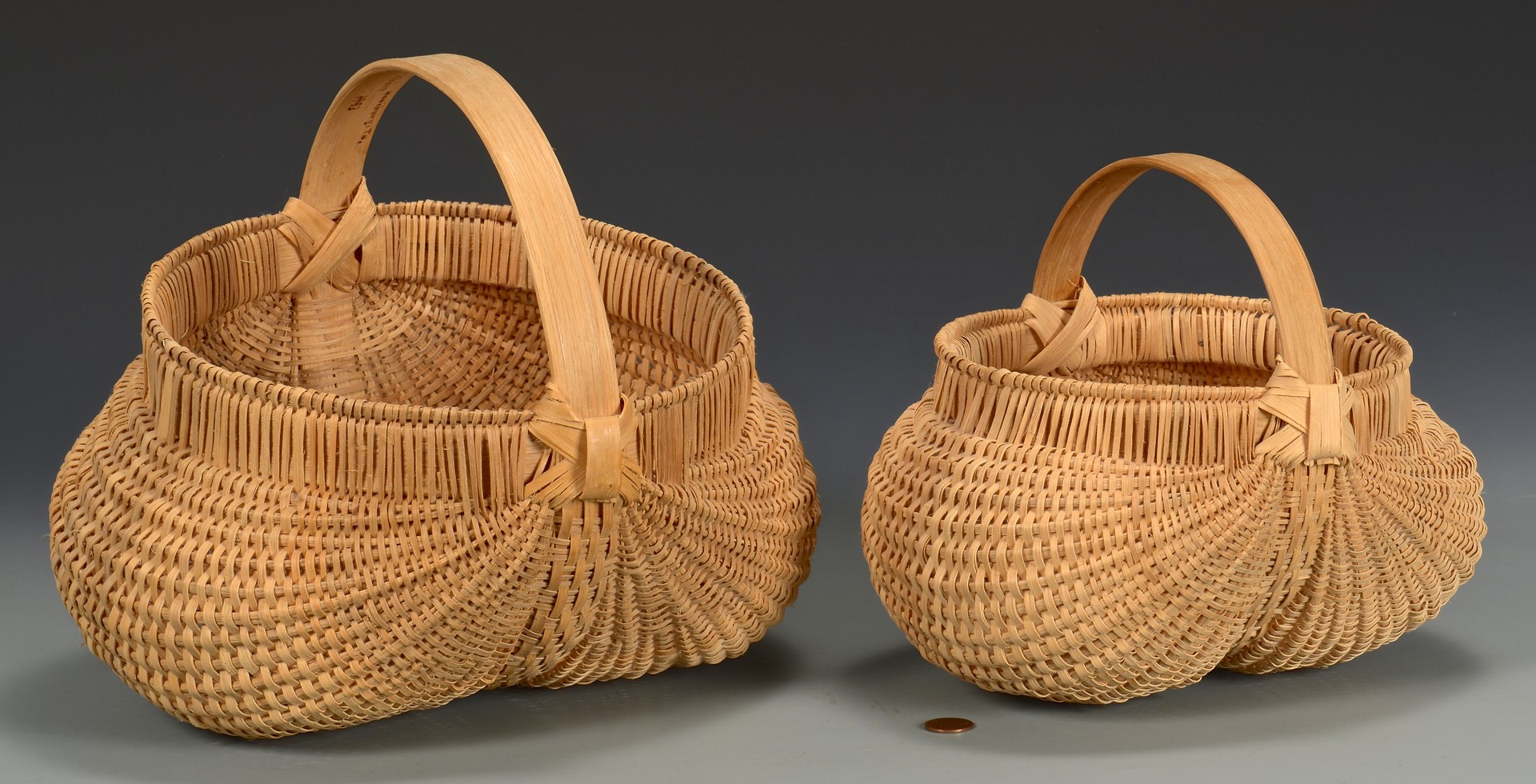 Lot 526: 5 Cannon County Signed Baskets