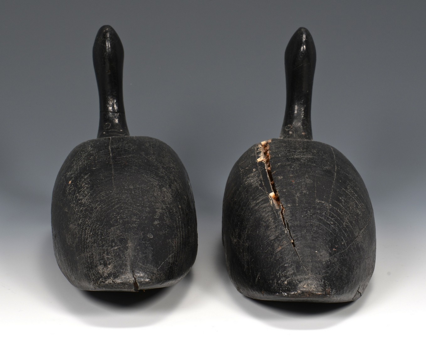 Lot 527: 2 Early Decoys & Large Basket