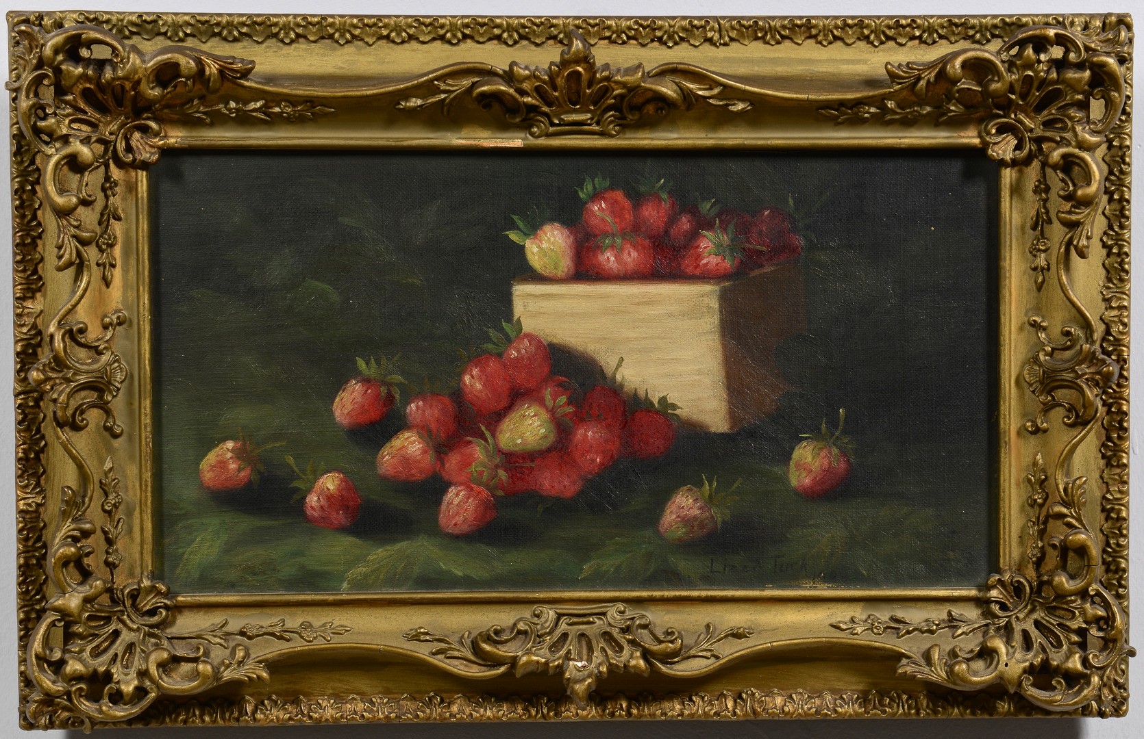 Lot 532: 2 American Fruit Still Life Paintings