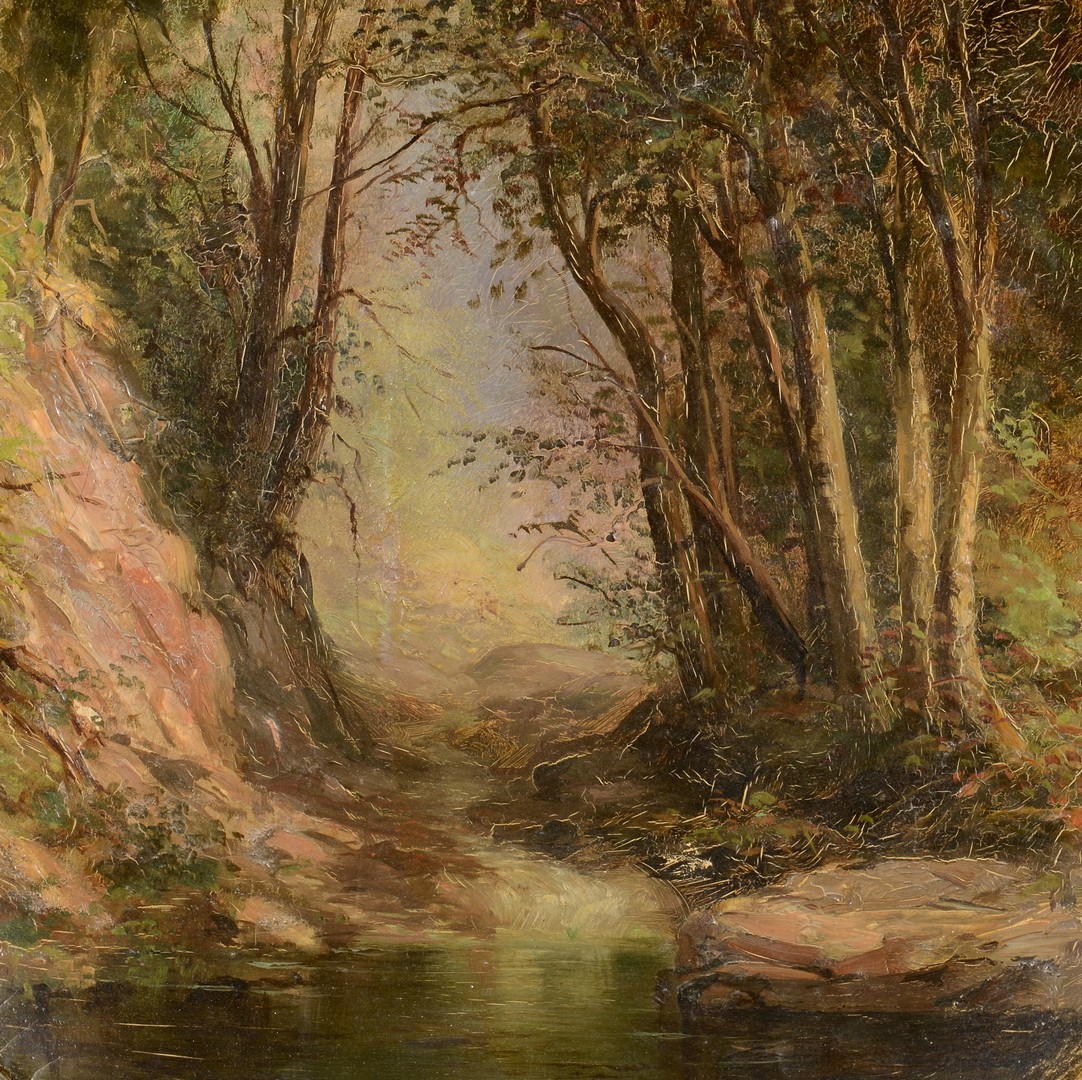 Lot 535: Manner of Thomas Doughty, Mountain Stream