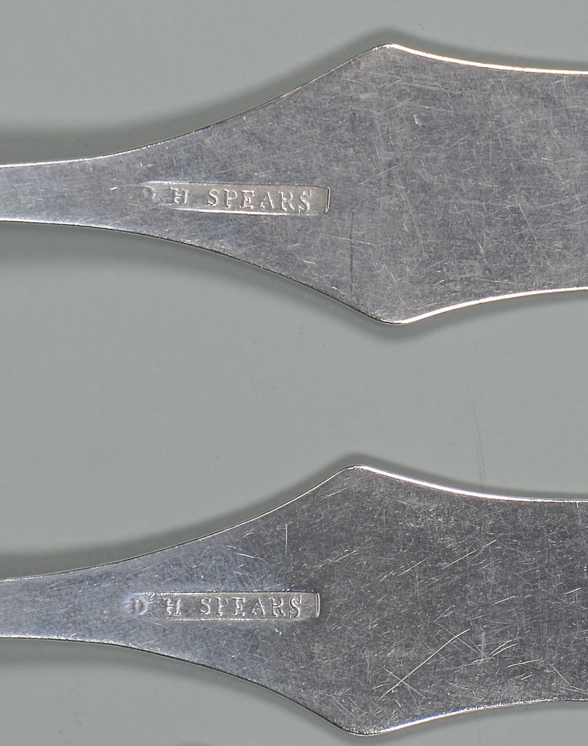 Lot 53: 7 Spears KY Coin Silver Spoons