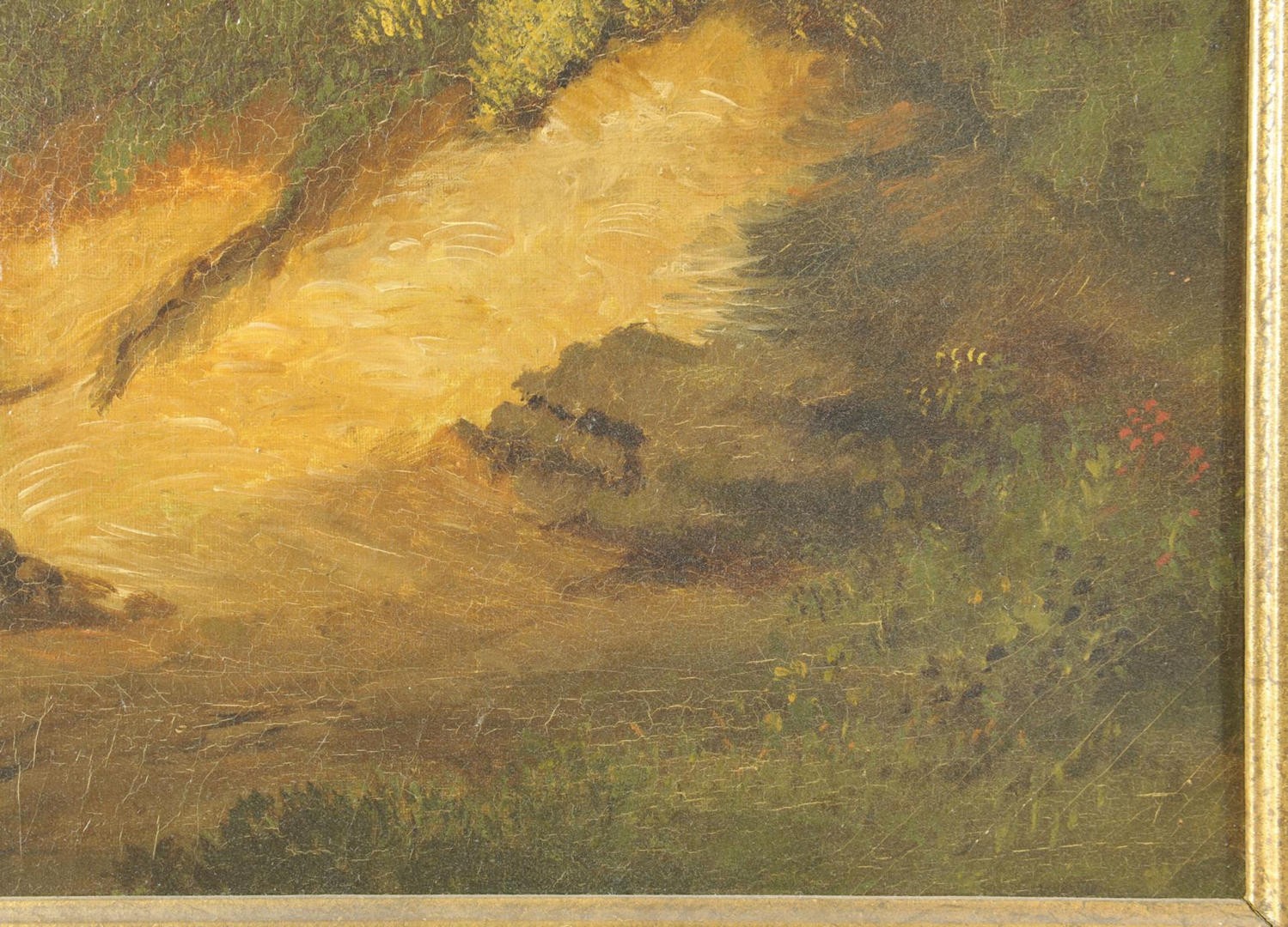 Lot 545: 19th Century Continental Landscape Oil