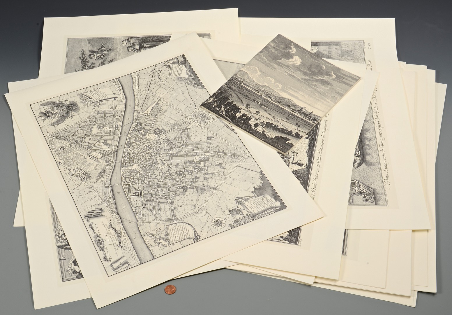 Lot 549: Zocchi Views of Florence