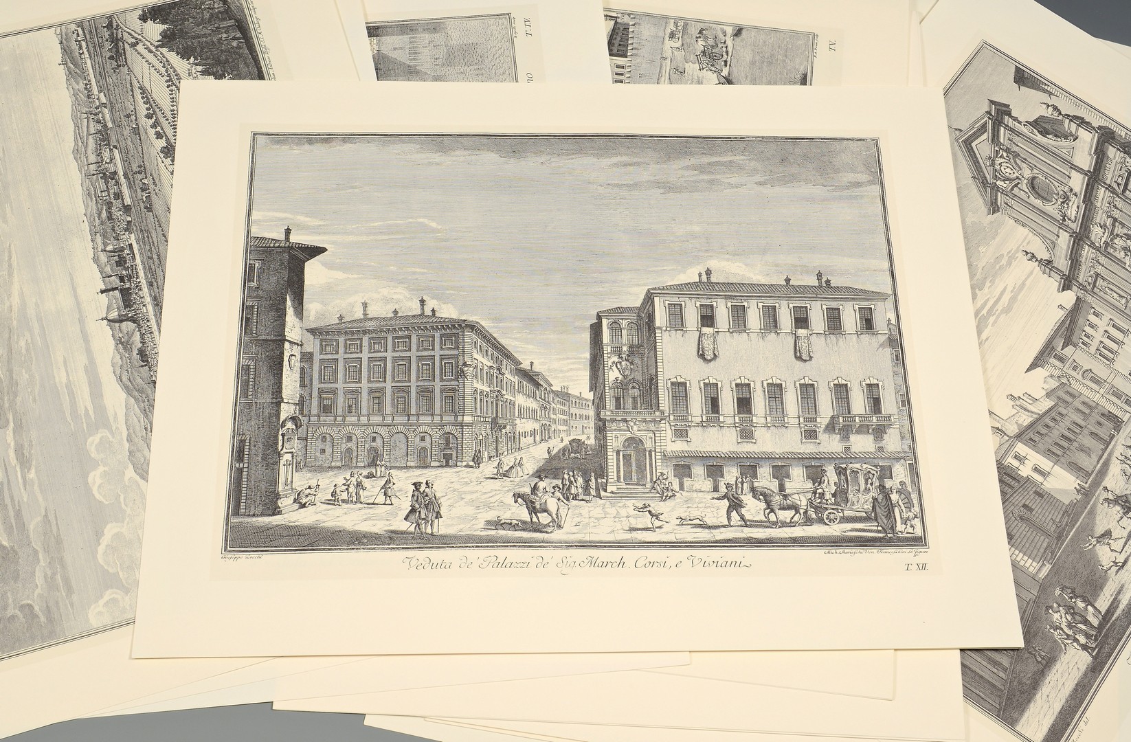 Lot 549: Zocchi Views of Florence