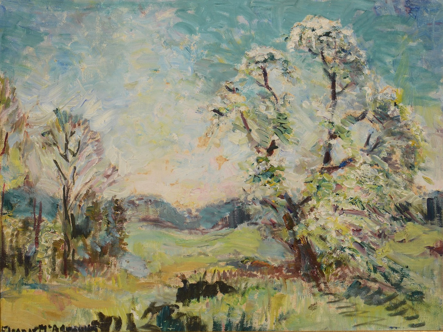 Lot 554: Eleanor McAdoo Wiley, Pr. TN landscapes