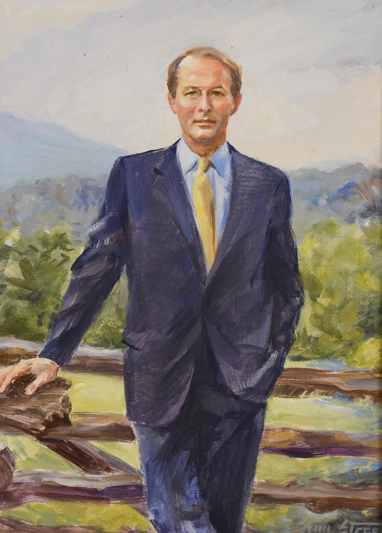 Lot 556: Portrait of Senator Lamar Alexander