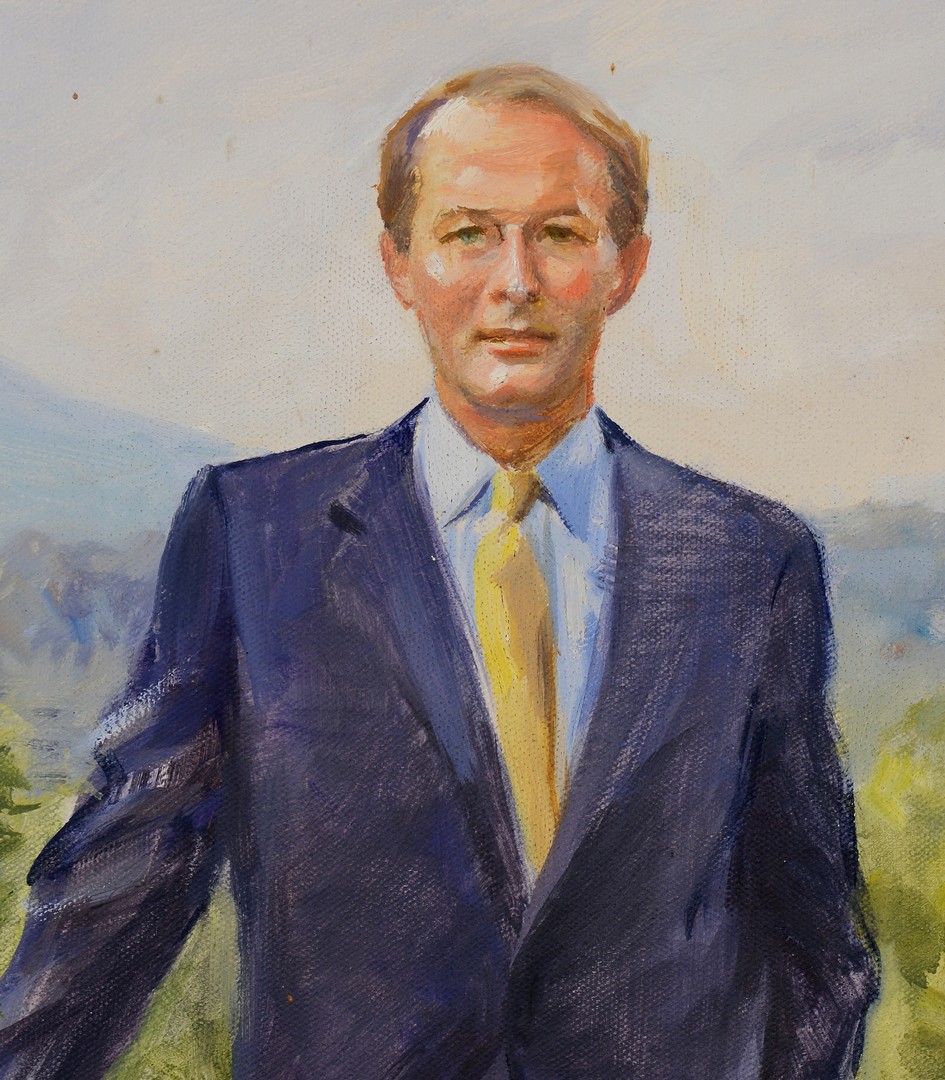 Lot 556: Portrait of Senator Lamar Alexander