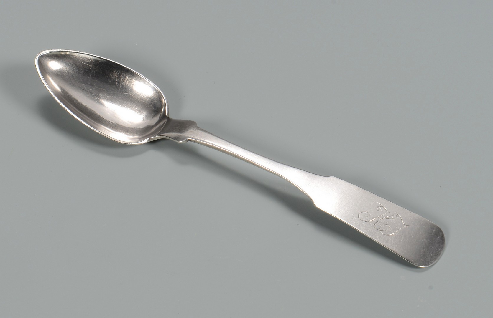 Lot 55: 6 Knoxville Coin Silver Spoons, Hope