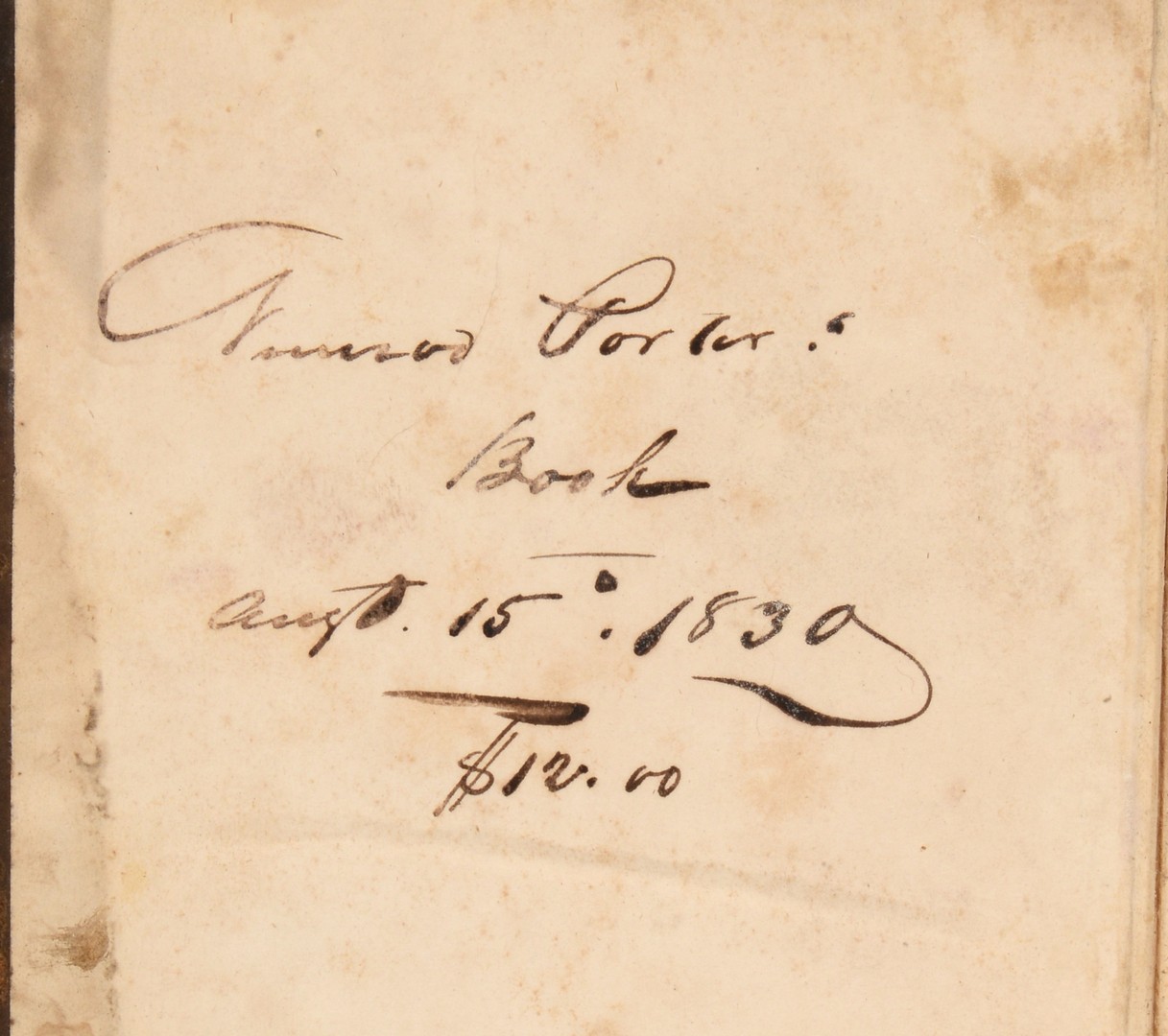 Lot 562: 1829 Jefferson's Correspondence, Charlottesville. 4 Vols.