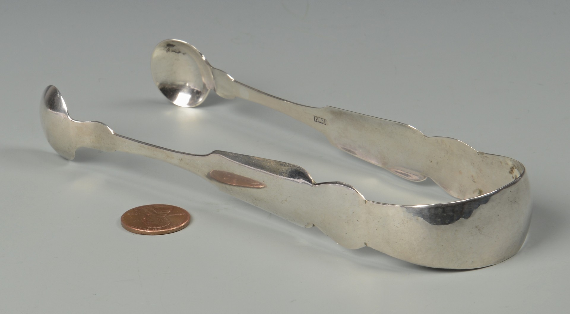 Lot 56: Titus Knoxvile Coin Silver Tongs