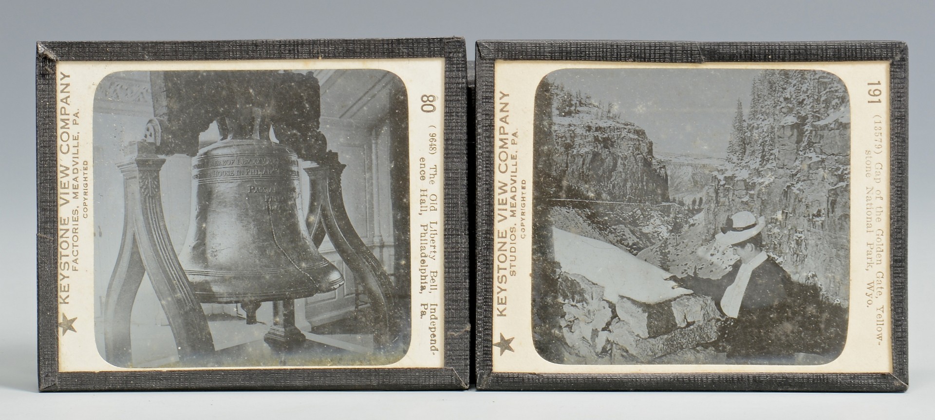 Lot 588: Vintage Novelties incl. Stereoview Slides and Books