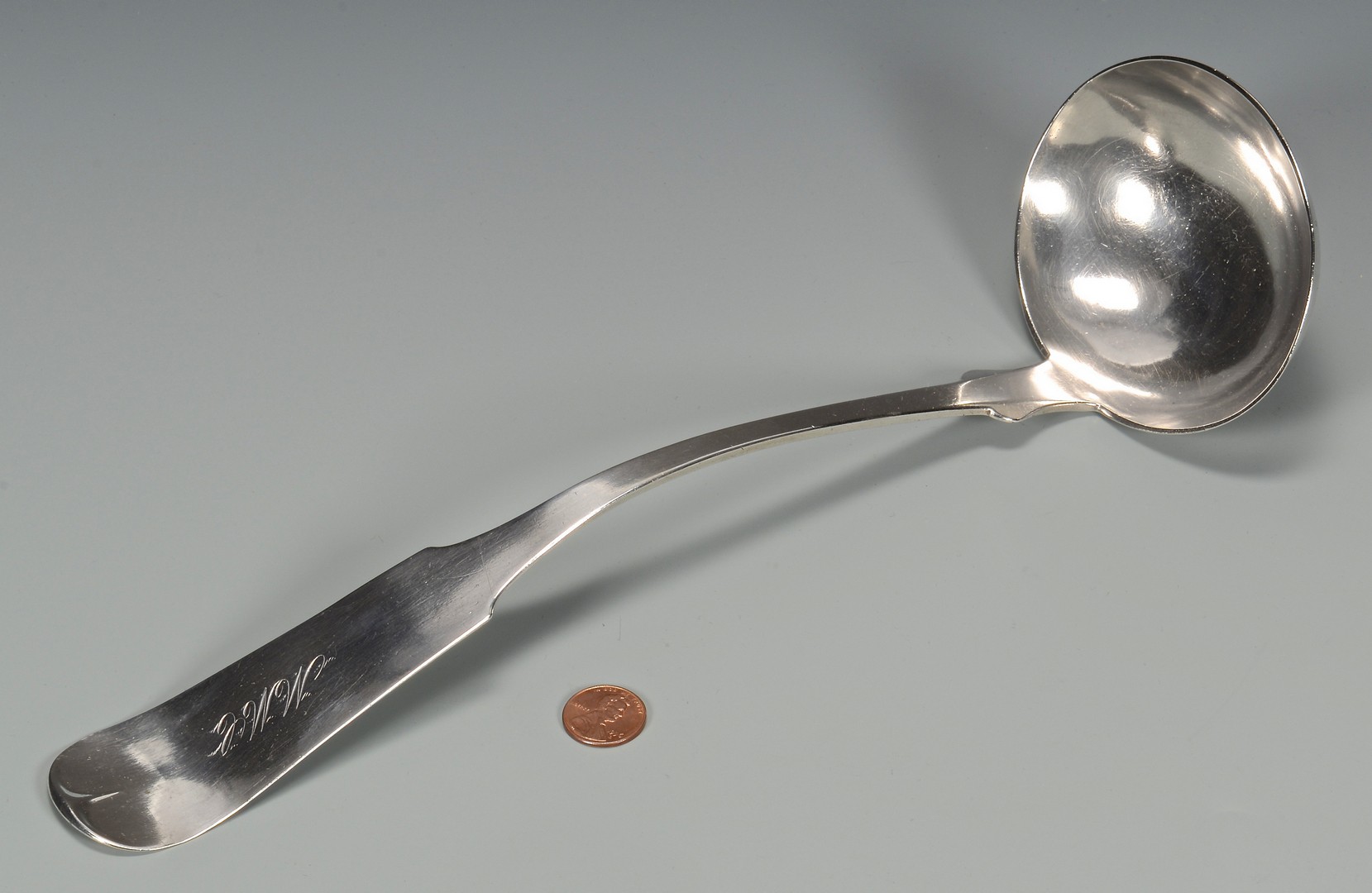 Lot 59: Donigan TN Coin Silver Ladle