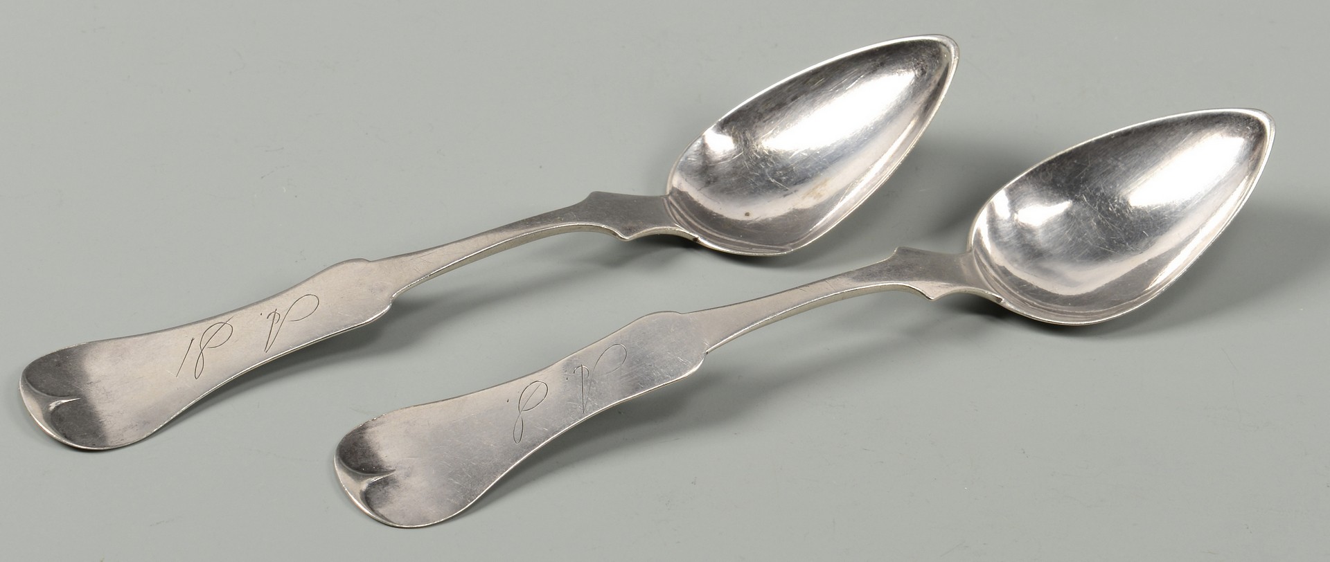 Lot 605: TN Daguerreotype & 4 Southern spoons