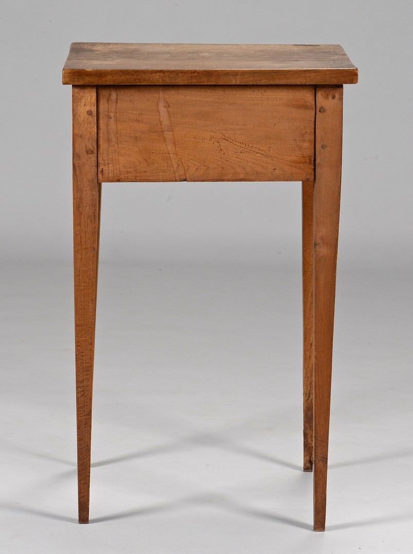 Lot 647: East TN Hepplewhite Walnut Stand & Southern Related Book