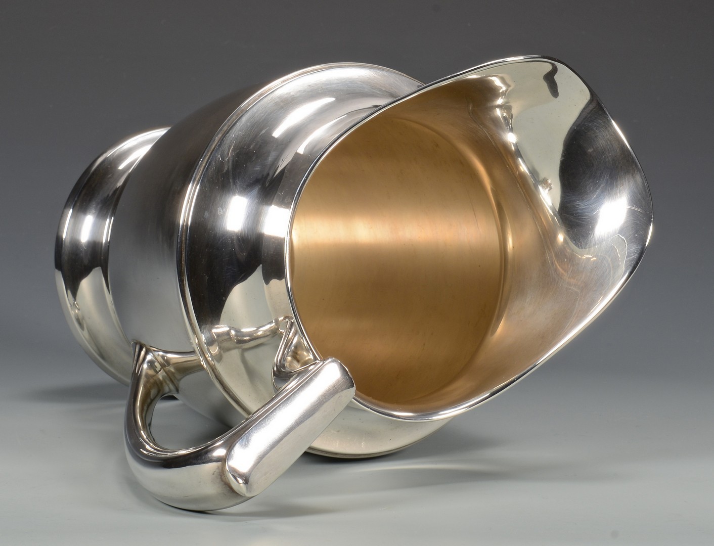 Lot 678: Wallace Sterling Silver Water Pitcher