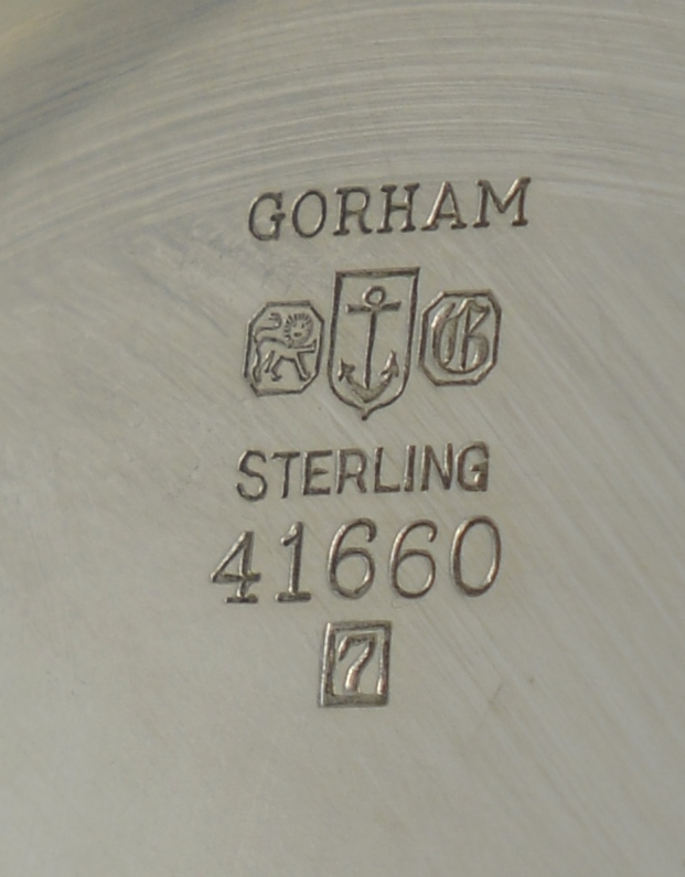 Lot 681: Gorham "Revere" Sterling Silver Bowl