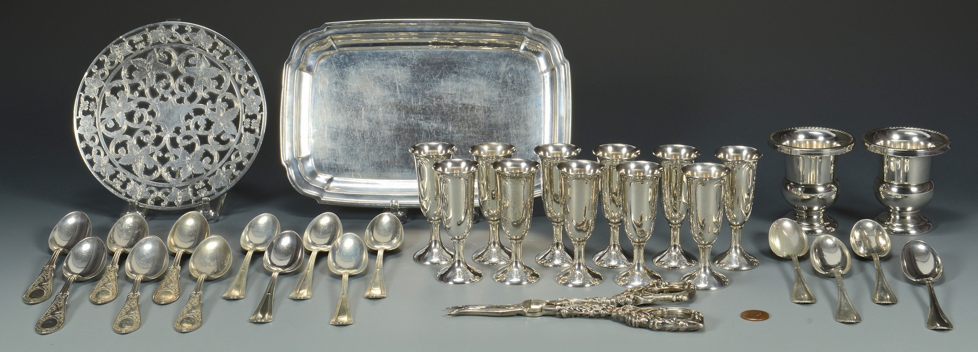 Lot 684: Grouping of Sterling Silver, 31 pcs.