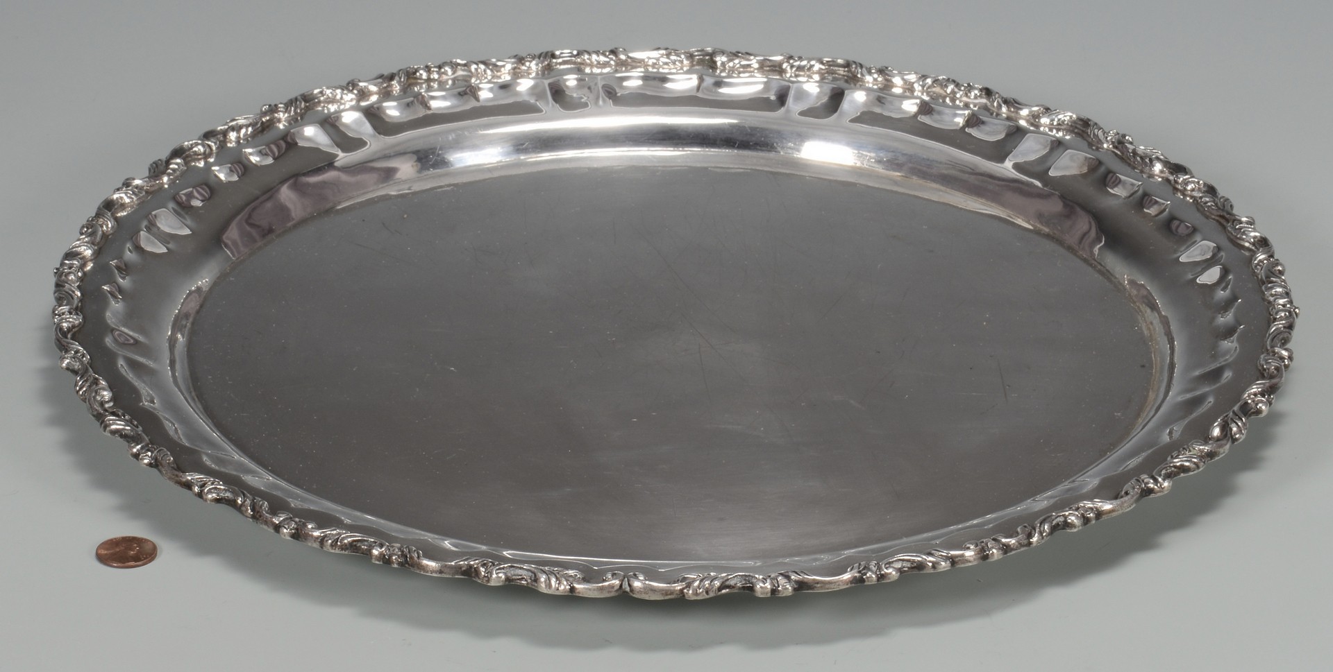 Lot 689: Mexican Sterling Silver Server, Sanborns
