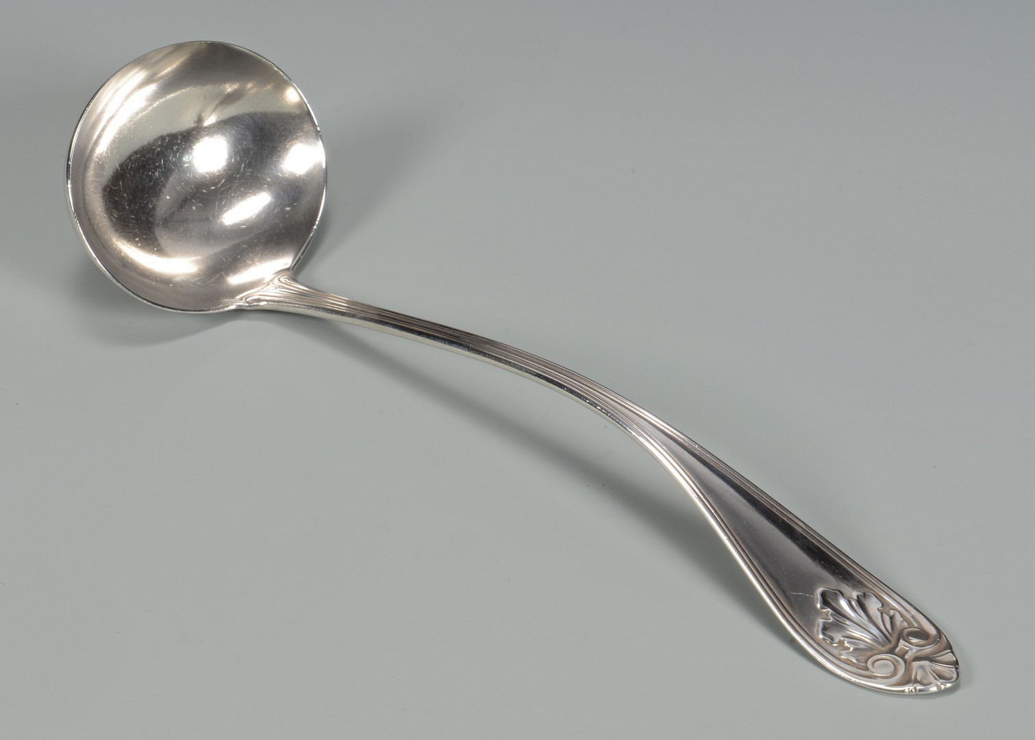 Lot 69: S. Cockrell MS Coin Silver Ladle