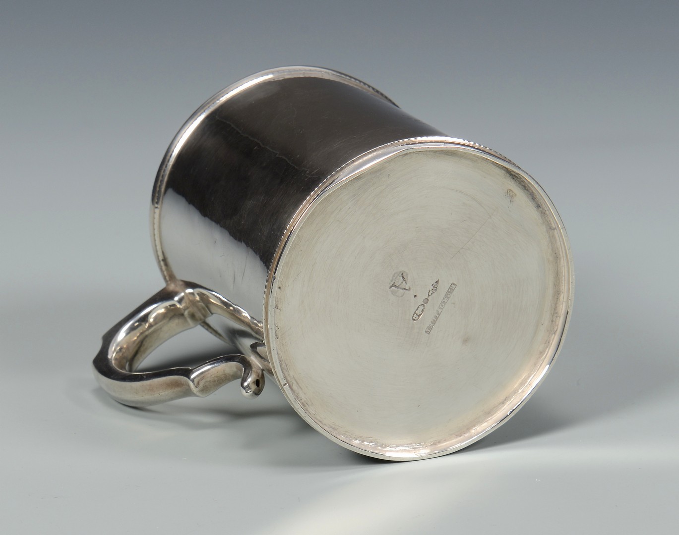 Lot 72: Profilet Natchez Coin Silver Mug