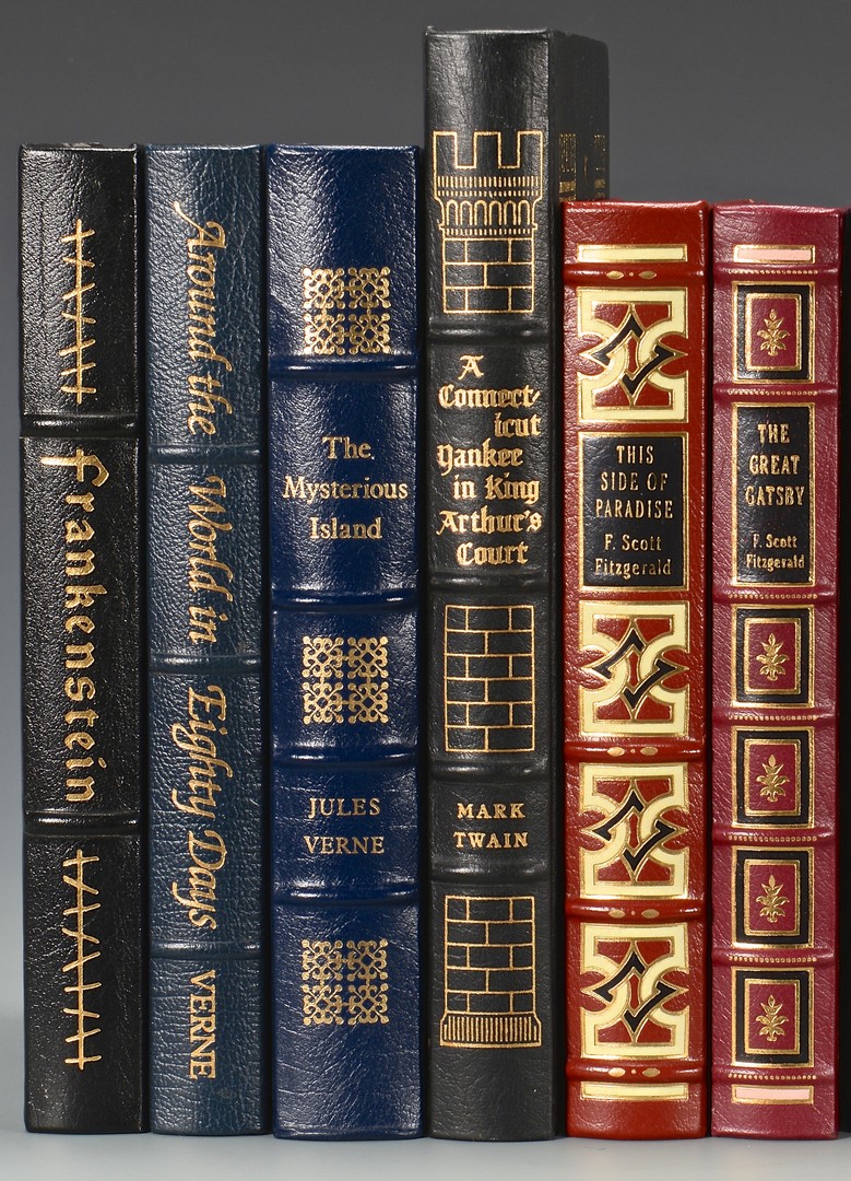 Lot 739: 11 Easton Press Books, including Great Gatsby