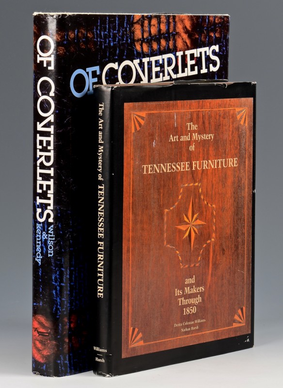 Lot 744: TN Furniture and Coverlets Books