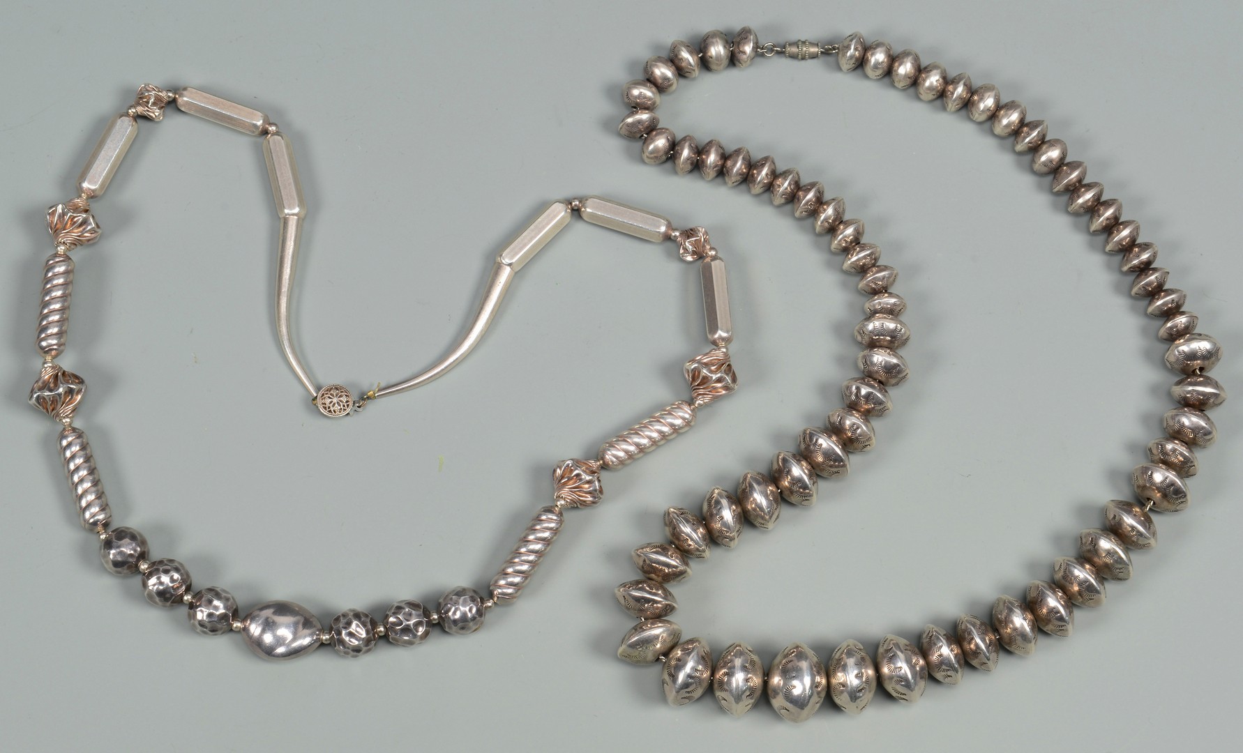 Lot 779: Silver Native American Jewelry