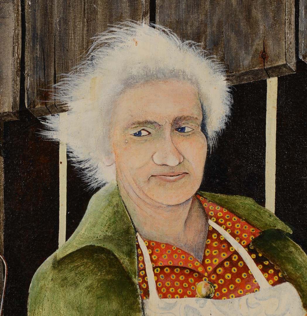 Lot 794: Thomas Shipley Oil on Canvas Portrait