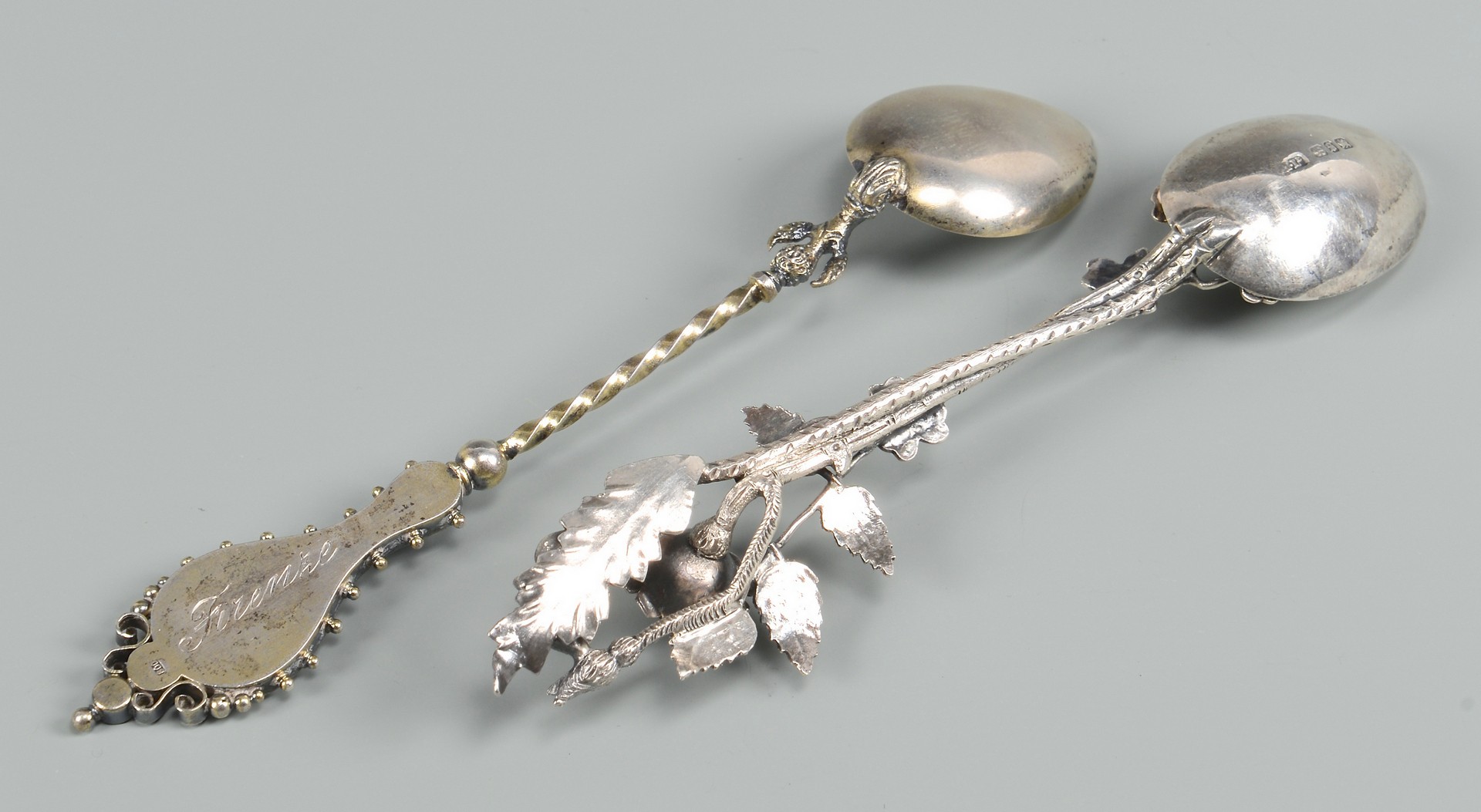 Lot 819: 29 Souvenir Spoons plus pick, most sterling