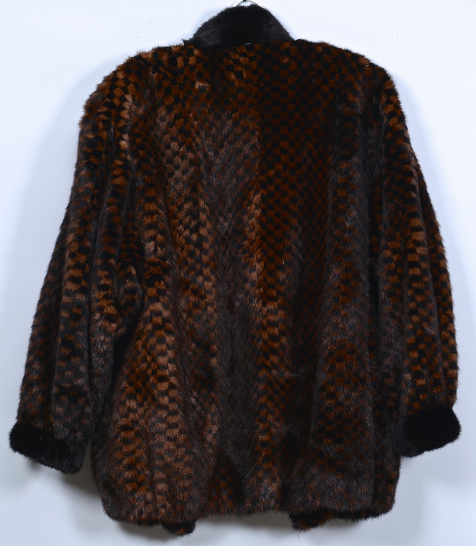 Lot 837: 2 Ladies Fur Coats, 1 Monkey Fur