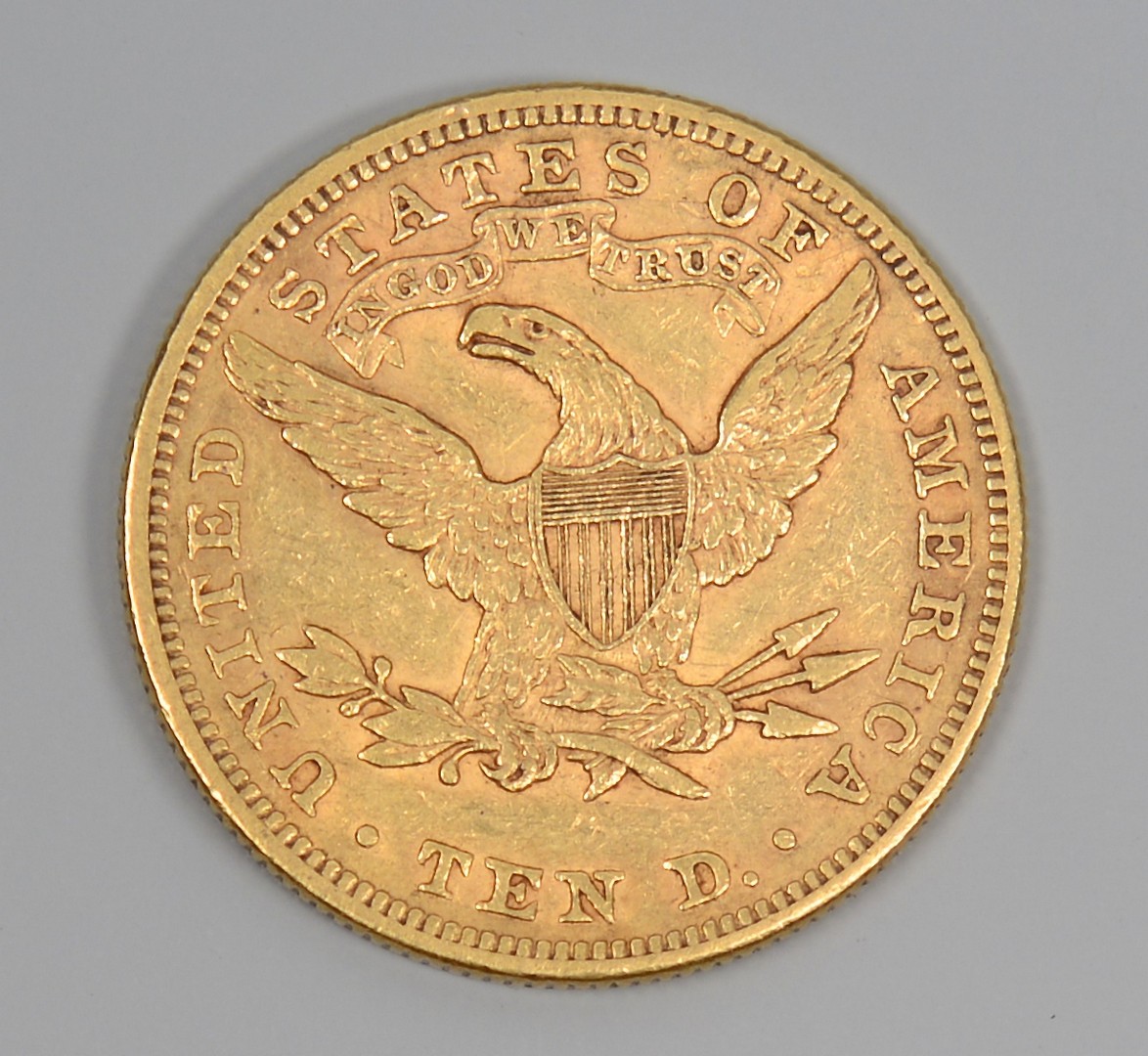 Lot 859: 1894 US $10 Liberty Head Gold Coin