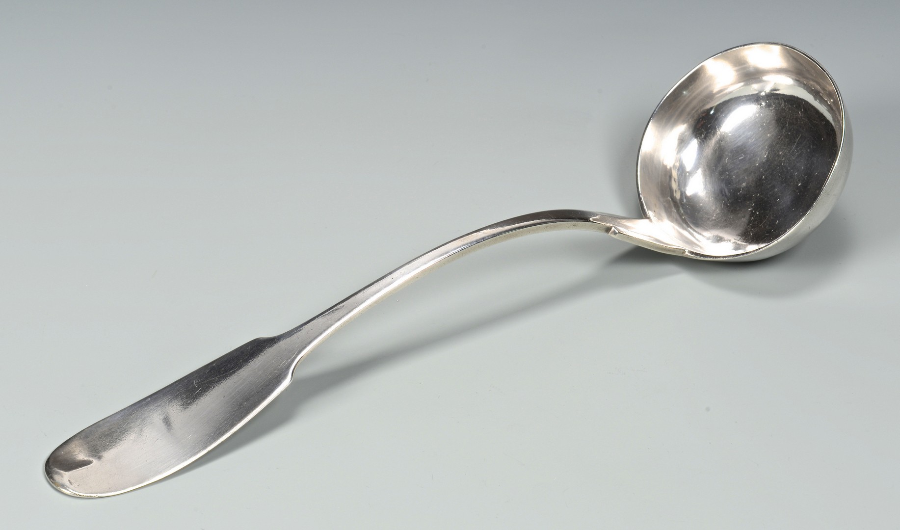 Lot 85: New Orleans Coin Silver Ladle, Hyde & Goodrich