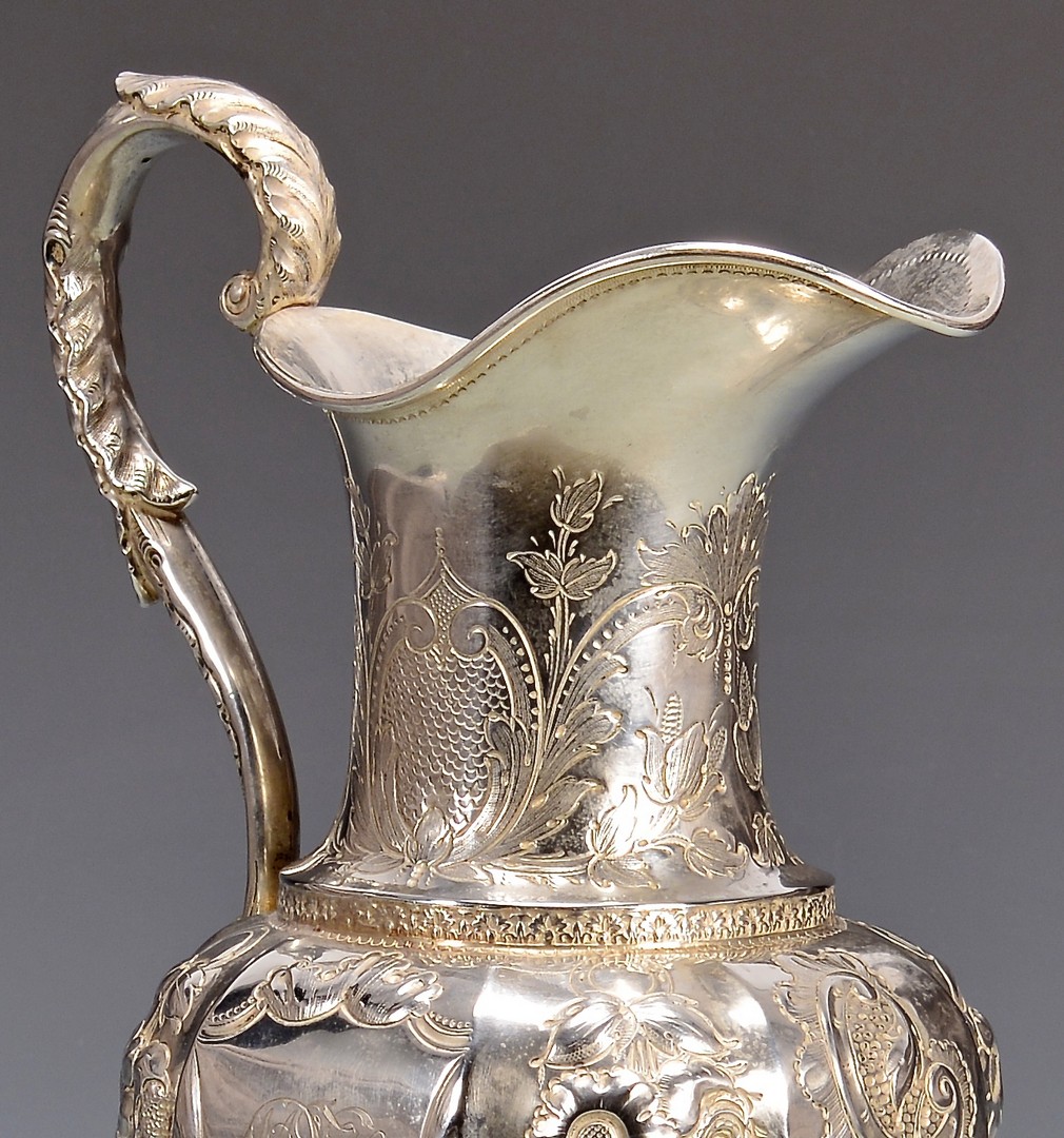 Lot 124: TN Coin Silver Pitcher, Winchester Family