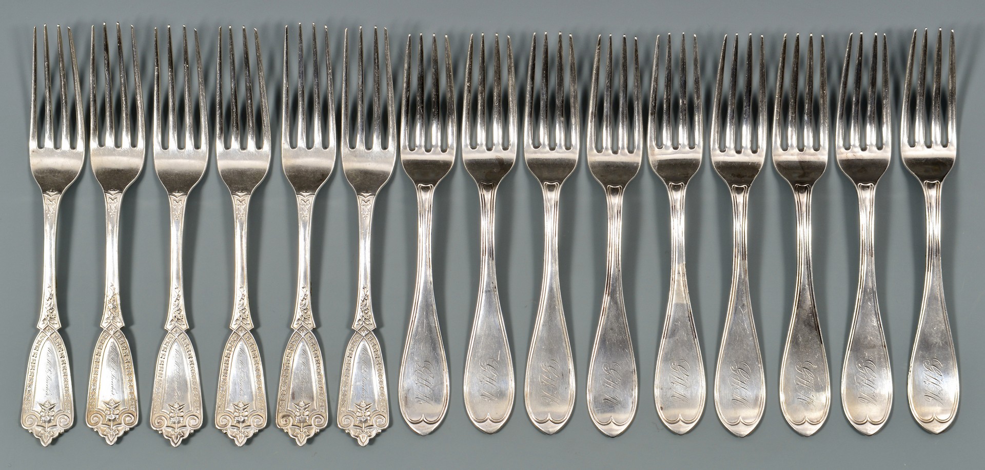 Lot 136: 15 Memphis, Tennessee retailed forks