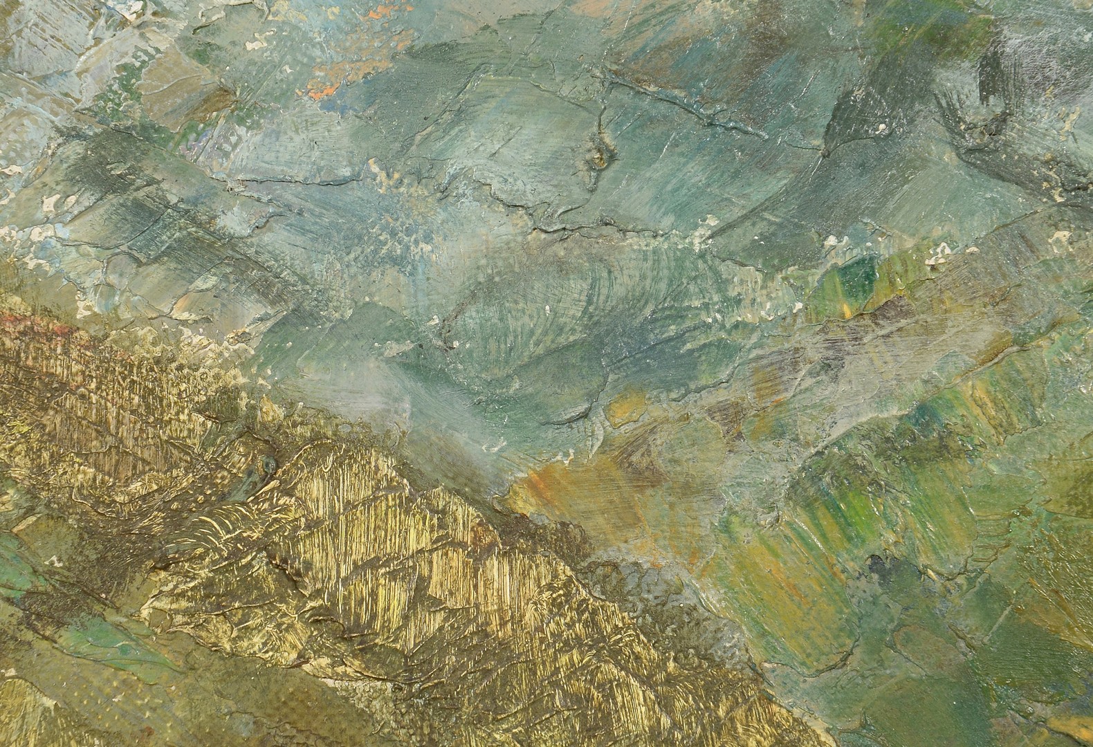 Lot 178: Pauline Wallen, oil on canvas, Smokey Mtns