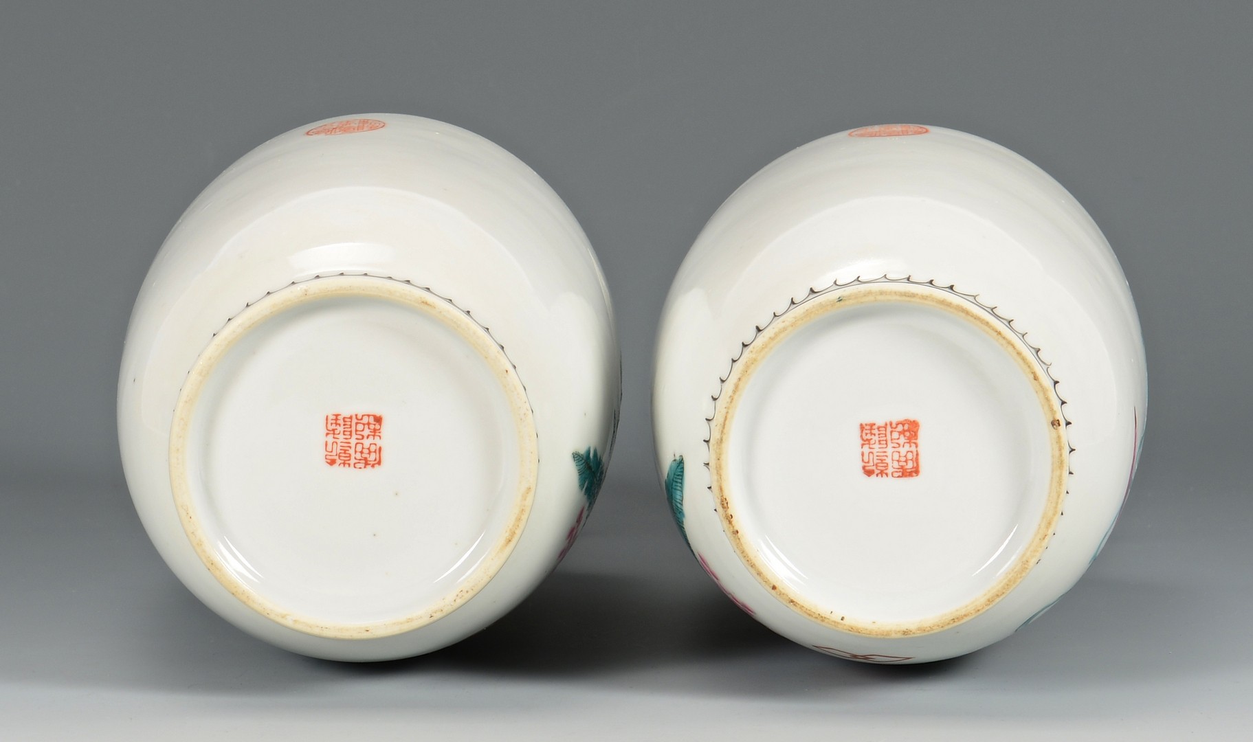 Lot 18: Chinese Republic Porcelains and Textiles
