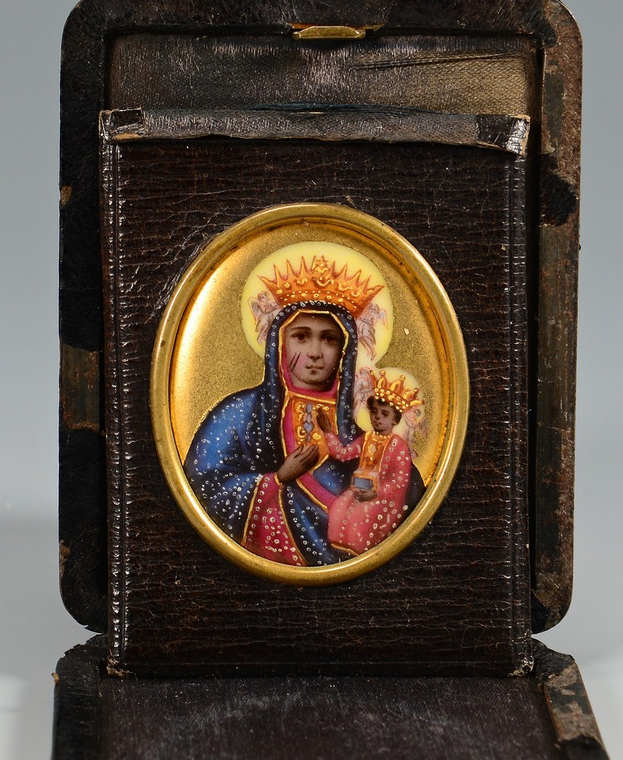 Lot 224: 4 Religious Portrait Miniatures