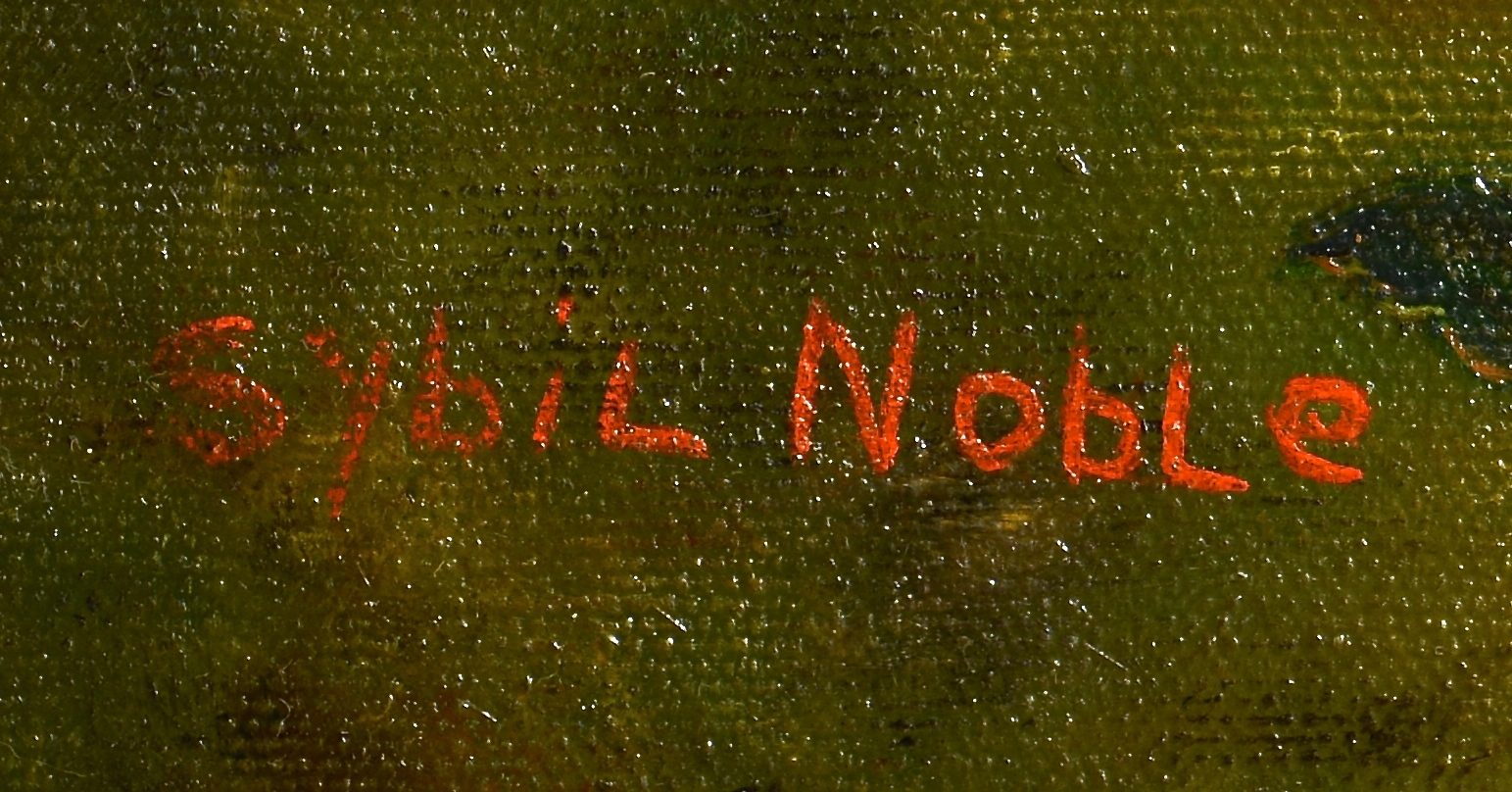 Lot 226: 2 Sybil Noble Murray Acrylic on Canvas Works