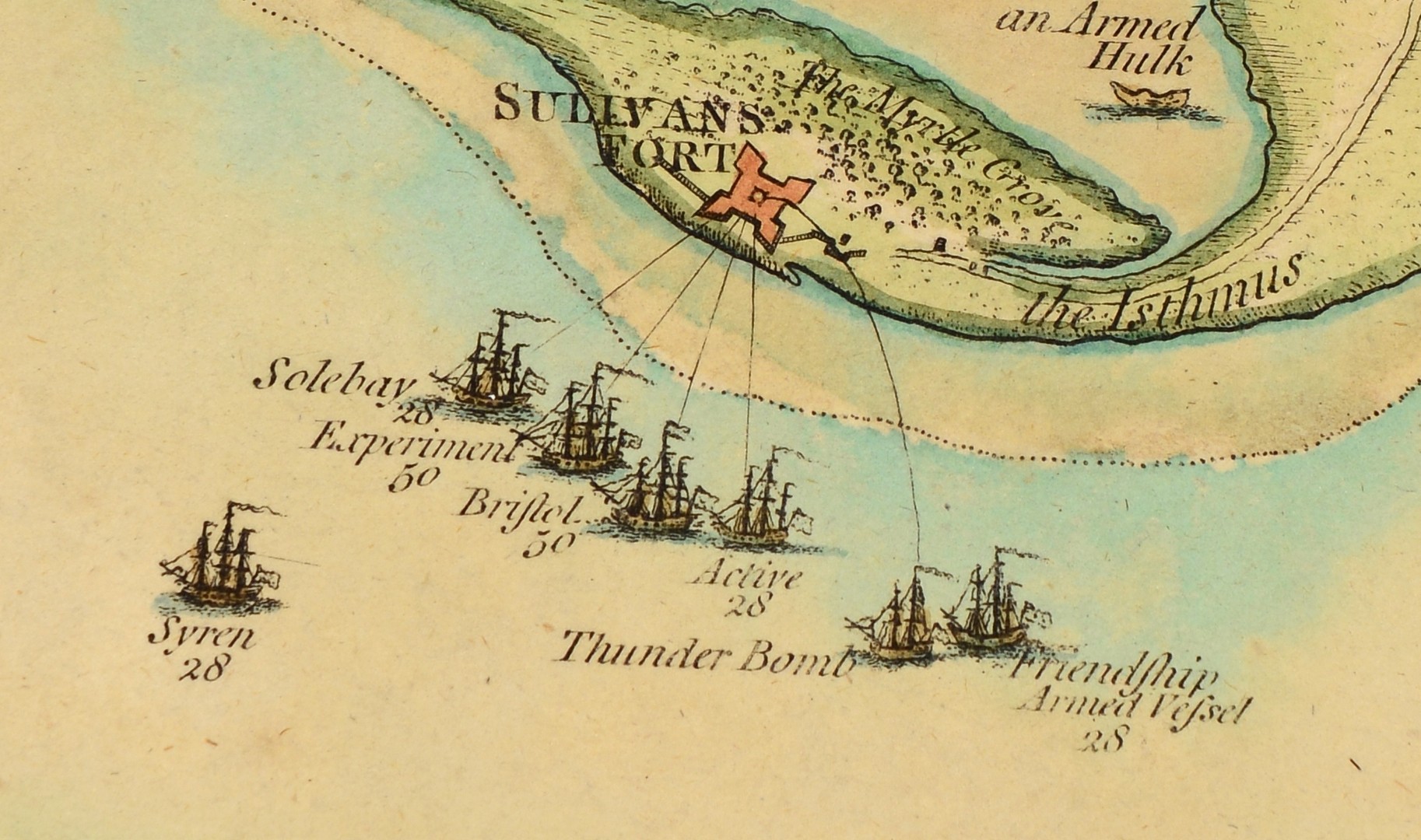 Lot 237: Wm. Faden Revolutionary War Map 1776